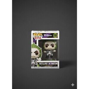 Funko Pop! Plus: Beetlejuice - Beetlejuice on Tombstone #1757